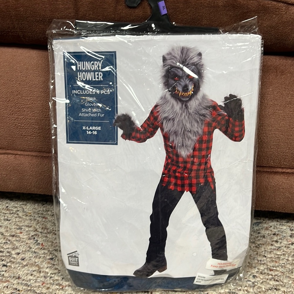 Hungry Howler boys Halloween costume